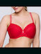 East End Bra Underwire Red