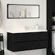 vidaXL Countertop without Sink L100xW38.5xH45cm Black Oak