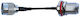 Ez-rptncp2nb25 Rp-tnc Plug To N-type Bulkhead 25cm