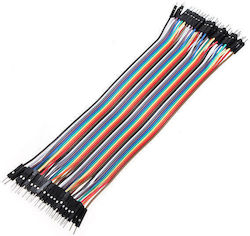 40p 10cm Fire Dupont Tată La Tată Jumper Fire Breadboard 40p 10cm Fire Dupont Tată La Tată Jumper Fire Breadboard