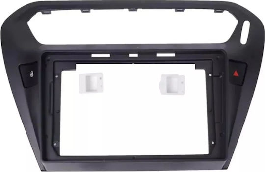 Bizzar DIN Fascia Panels 2 Din Compatible with Screen 9" for Citroen C-Elysee Peugeot 301 2012-2018