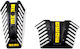 Car Pedal Set Non Slip Universal Aluminum Black 2pcs