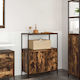 vidaXL Cabinet de baie L76.5xA35xÎ95cm Stejar