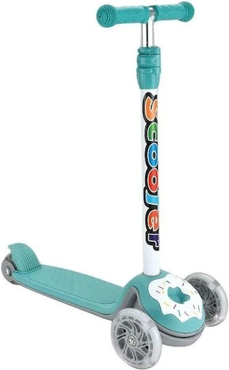 Kids Scooter Donut 3-Wheel for 3+ Years Turquoise