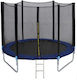 Dream House Trampolin Für Draußen Mit 366cm Durchmesser Mit Netz Und Leiter Blau