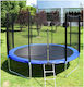 Dream House Trampolin Gymnastik Durchmesser 305cm mit Netz & Leiter