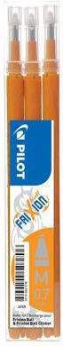 Pilot Frixion 3 Replacement & Pen Inks for Orange Pen