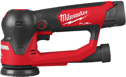 Milwaukee FSDR75-202B Ексцентрично Трибе 75мм На Батерия 18В 2x2Миксери За Бои И Бои със Скоростно Регулиране и със Система За Прахосмукачка