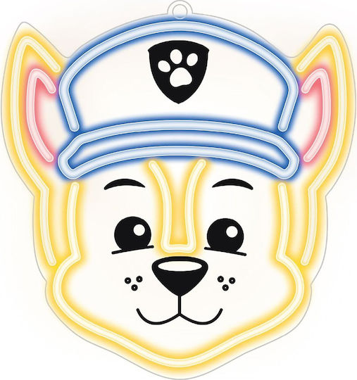 Paw Patrol Детска стенна лампа LED Пластмаса