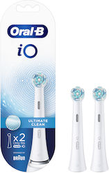 Oral-B iO Ultimate Clean Electric Toothbrush Replacement Heads for 2 Pieces