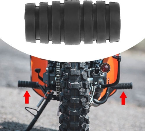 Capac antiderapant de 5 cm pentru schimbătorul de viteze al motocicletei, capac din cauciuc pentru pedală Honda
