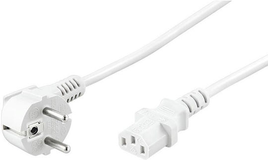 Microconnect Schuko - Schuko Cable 5m Λευκό PE010450W