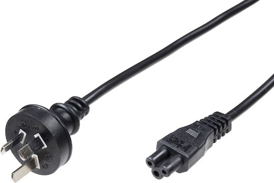 Microconnect IEC C5 - IEC C5 Cable 1.8m Μαύρο (PE010818AUSTRALIA)