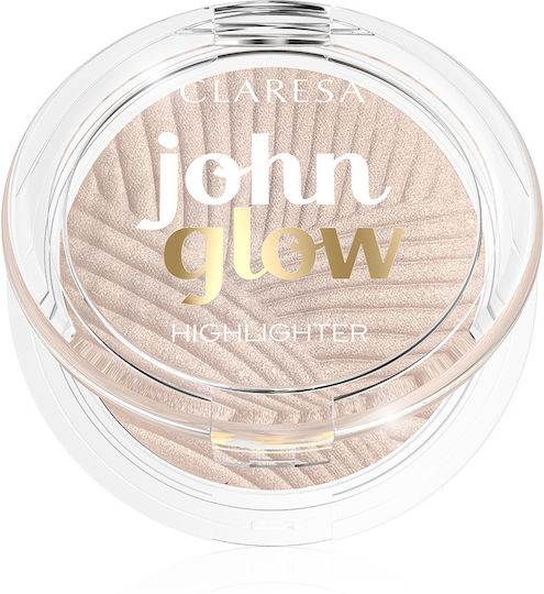 Claresa John Glow Pressed Highlighter Shade No 03 Think Pink 8g Cphjg03
