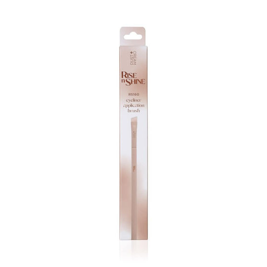 Dust+Cream Makeup Brush for Eye Liner made of Synthetic Hair