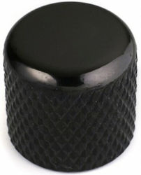 Gotoh Dome Knob Metal Black 19 X 19mm 6mm Shaft Set 2
