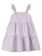 Rochie pentru Copii Fără mâneci Floral Lilac