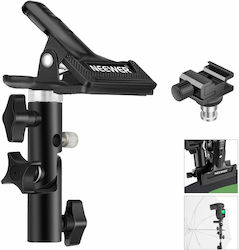 Neewer 1 Stück Fotostudio Schwerlast-Metallklemmenhalter Kaltblitzschuhadapter 90095592 Neewer 1 Stück Fotostudio Schwerlast-Metallklemmenhalter Kaltblitzschuhadapter 90095592