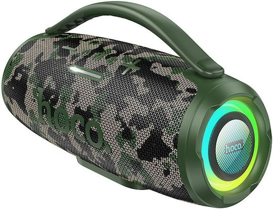 Hoco Ηχείο Bluetooth 40W με Ραδιόφωνο και Διάρκεια Μπαταρίας έως 4 ώρες Camouflage Green