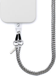 Crong Phone Crossbody Phone Lanyard Silver Link