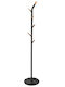 General Trade Καλόγερος Μεταλλικός Μαύρος 36.5x36.5x175cm