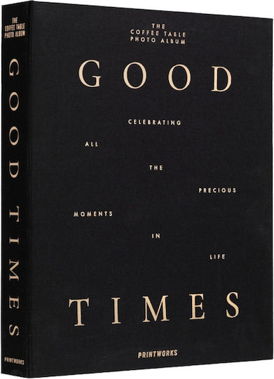 Printworks Album Good Times for 60 Photos Dimensions 10x15cm Black 10x15cm