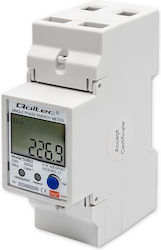 Qoltec 50882 Einphasen-Energieverbrauchszähler Elektronisch DIN-Schiene Wi-Fi Tuya 230V LCD Qoltec 50882 Einphasen-Energieverbrauchszähler Elektronisch DIN-Schiene Wi-Fi Tuya 230V LCD