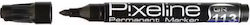 Pixeline Permanent Marker Black