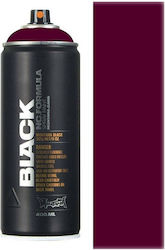 Montana Cans Sprühfarben Schwarz Rot 400ml 6 Stück