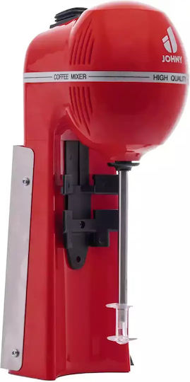 Johny Commercial Coffee Frother Wall-mounted Gears in Red Color 400W with 2 Speeds