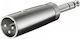 GBC Конвертор 6.3mm мъжки към XLR мъжки 1бр 30.5642.00