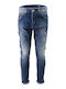 Pantaloni Jeans pentru Bărbați Elastic Blue