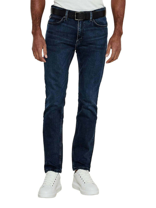 708 Men's Jeans Pants with Slim Fit Blue