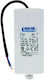 Comar Permanent Operation Capacitor 12.5μf 450VAC Cable 03.006.0025