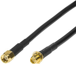 Wi-Fi-Antennenkabel SMA R Stecker SMA R Buchse RG174 10,0 m Komp