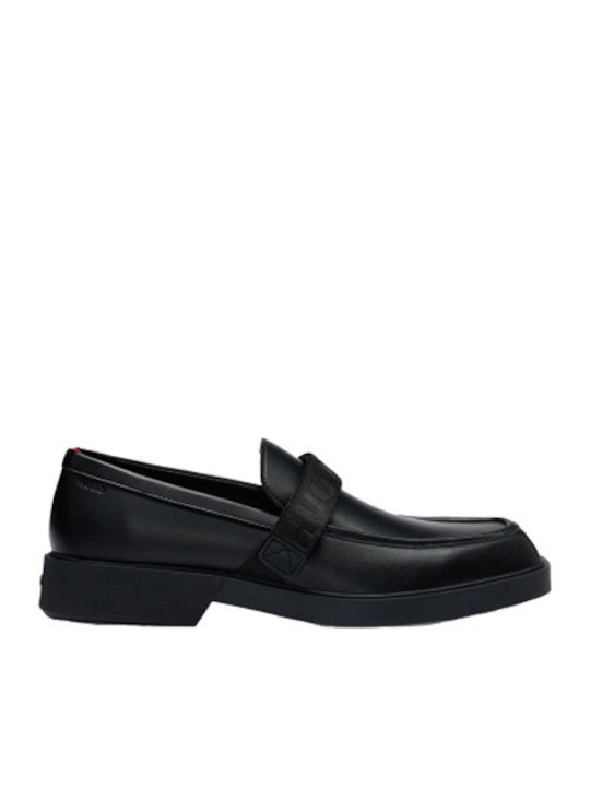 Men's Leather Loafers Black