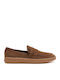 Suede Ανδρικά Loafers σε Μπεζ Χρώμα