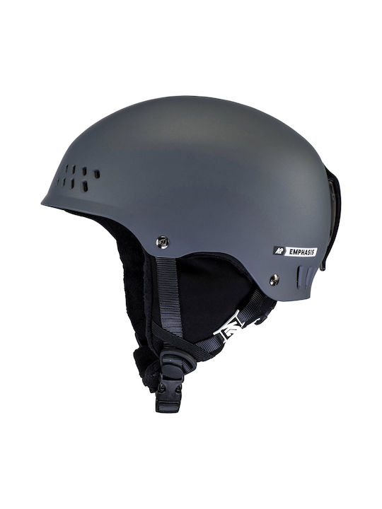 K2 Emphasis Damen Ski & Snowboard Helm in Gray ...