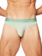 Herren Slips Mint Green mit Mustern 1Packung