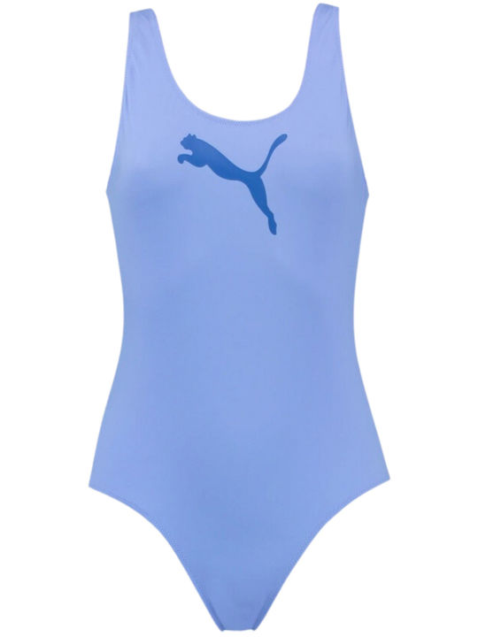 Puma One-Piece Swimsuit Purple