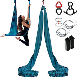 Vevor Aerial Silk & Yoga Swing 8.7 Yards Aerial Yoga Hammocks Kit 100gsm Nylon Fabric Full Rigging Hardware & Easy Set-up Guide Antigravity Flying All Levels Fitness Bodybuilding Green Vevor Aerial Silk & Yoga Swing 8.7 Yards Aerial Yoga Hammocks Kit 100gsm Nylon Fabric Full Rigging Hardware & Easy Set-up Guide Antigravity Flying All Levels Fitness Bodybuilding Green