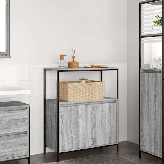 vidaXL Ντουλάπι Μπάνιου 76.5x35x95cm Sonoma