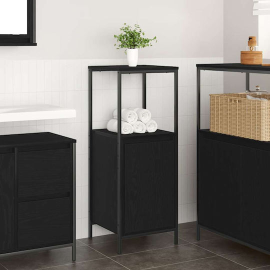 vidaXL Bathroom Cabinet L36xW35xH95cm Black