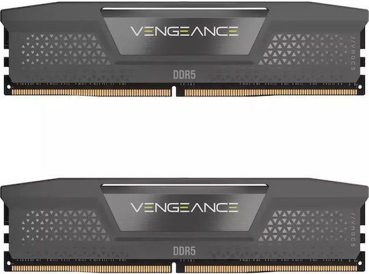 Corsair Vengeance K2 DDR5 32GB Arbeitsspeicher mit 2x16GB Module und Geschwindigkeit 6400 für Schreibtisch