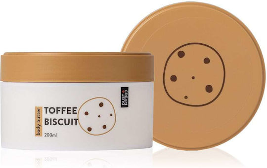 Dust+Cream Moisturizing Butter Body with Aroma Caramel for All Skin Types 200ml