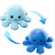 Jucărie de pluș Reversible Octopus Roșu