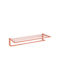Bronze Art Single Wall-Mounted Bathroom Rail Pink