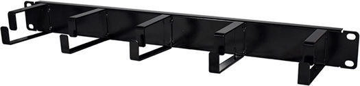 Organizator orizontal de cabluri din metal 1U Target Cbl-m