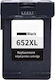 Vs Συμβατό Μελάνι Εκτυπωτή Inkjet Hp 652xl F6v25ae 790 Σελίδων 14ml Μαύρο