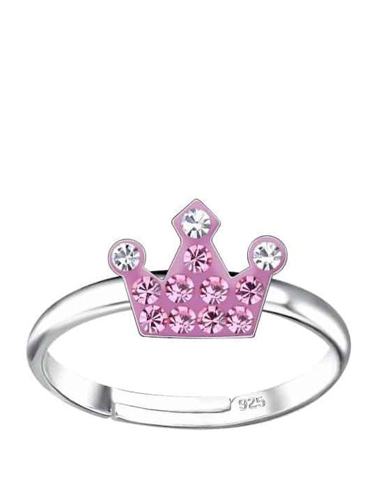 Callajewels Kinder Ring mit Design Krone aus Silber C13283-PH100318072725